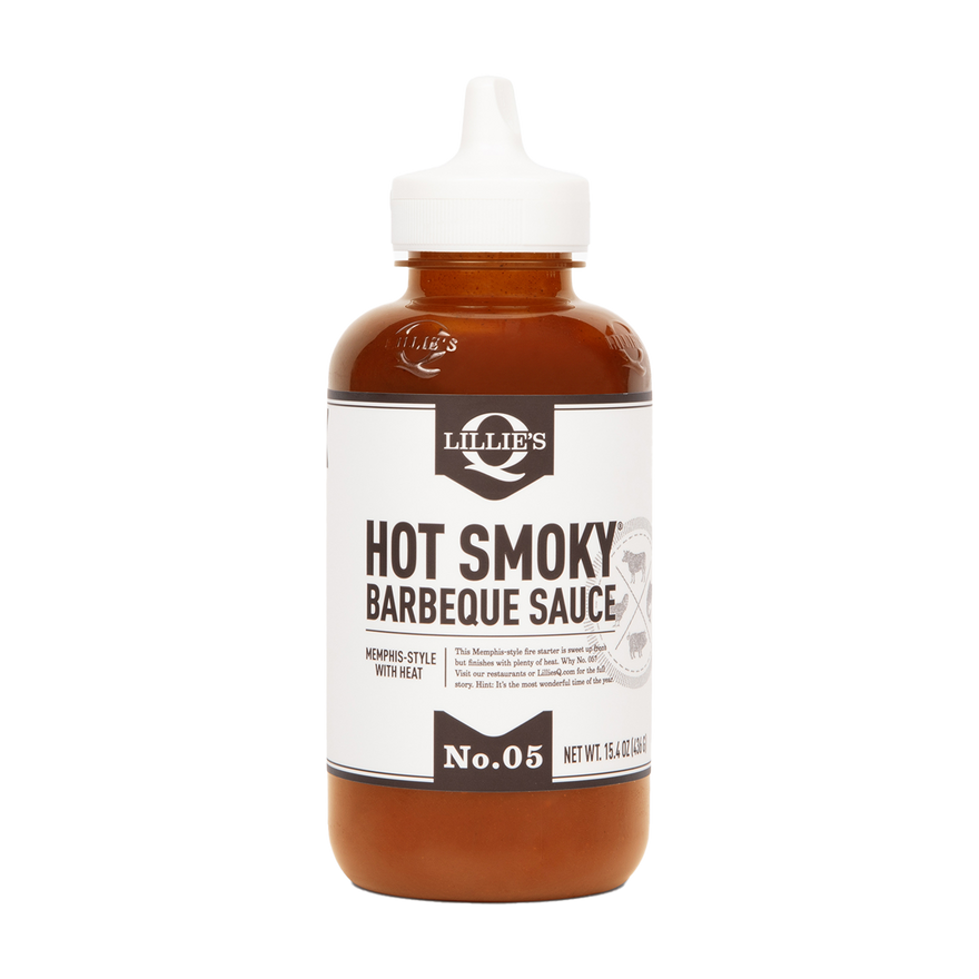 Hot Smoky Barbeque Sauce (Squeeze)