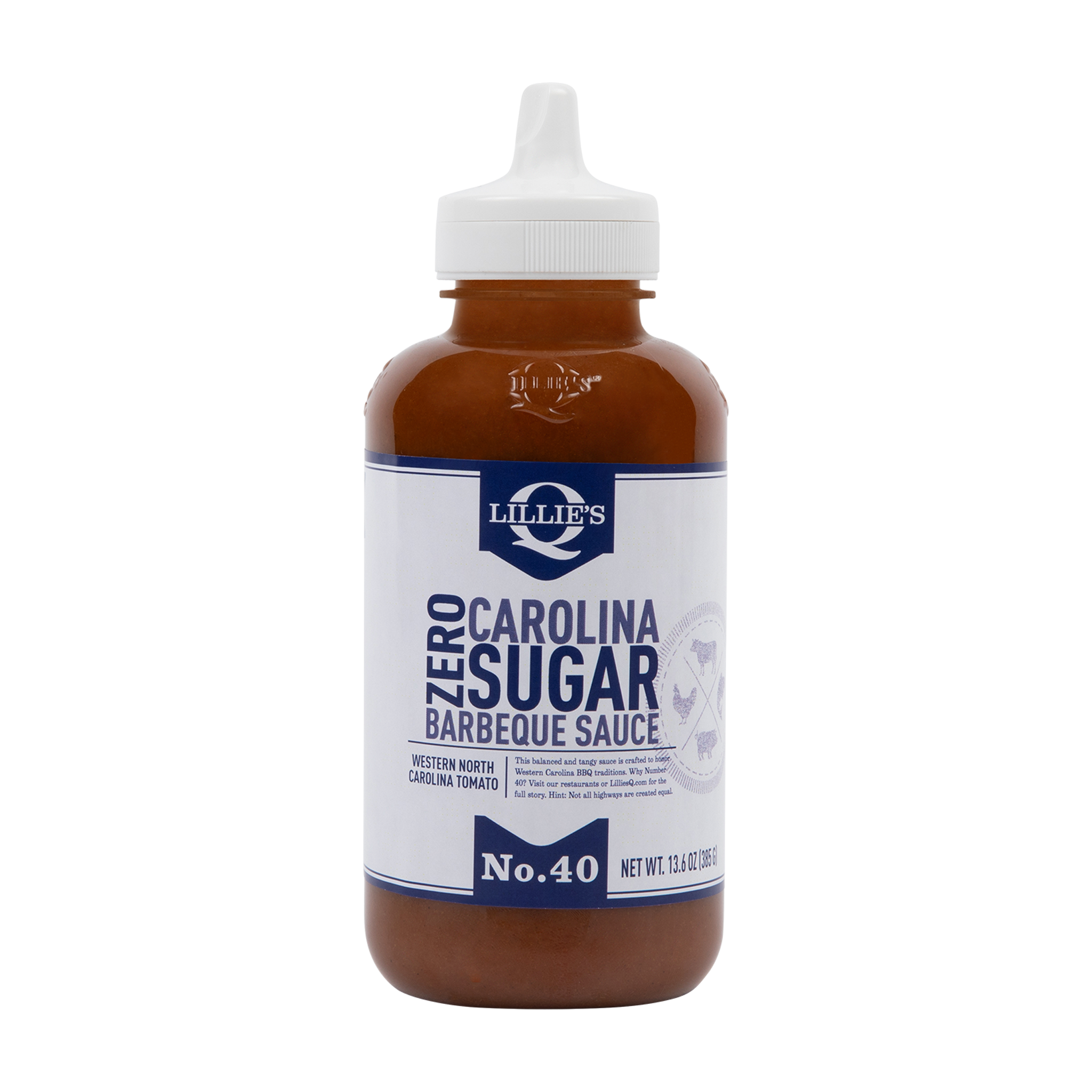 Zero Sugar Carolina Barbeque Sauce (Squeeze)