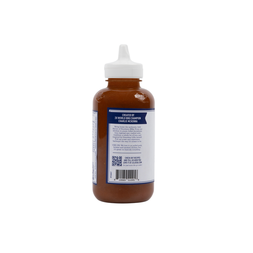 Zero Sugar Carolina Barbeque Sauce (Squeeze)